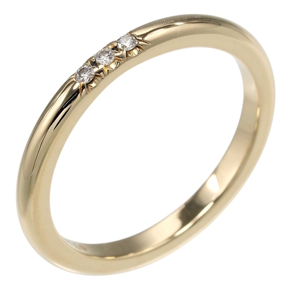 TIFFANY & CO. 18k Gold Diamond Ring